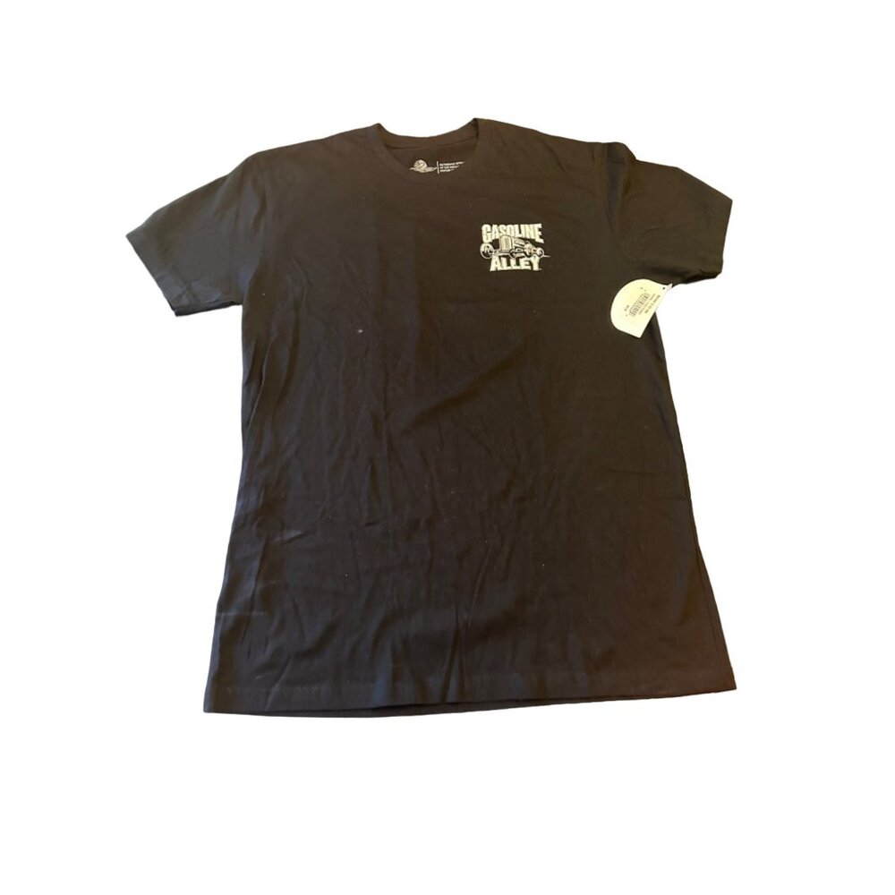 NWT Indianapolis Motor Speedway Indy 500 Black Gasoline Alley Size Large